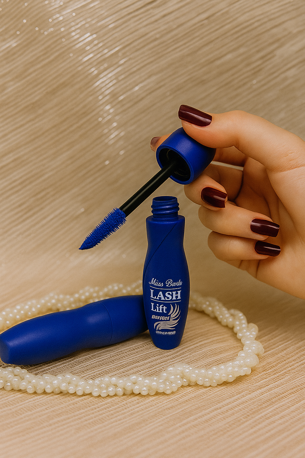 ریمل فانتزی رنگ آبی